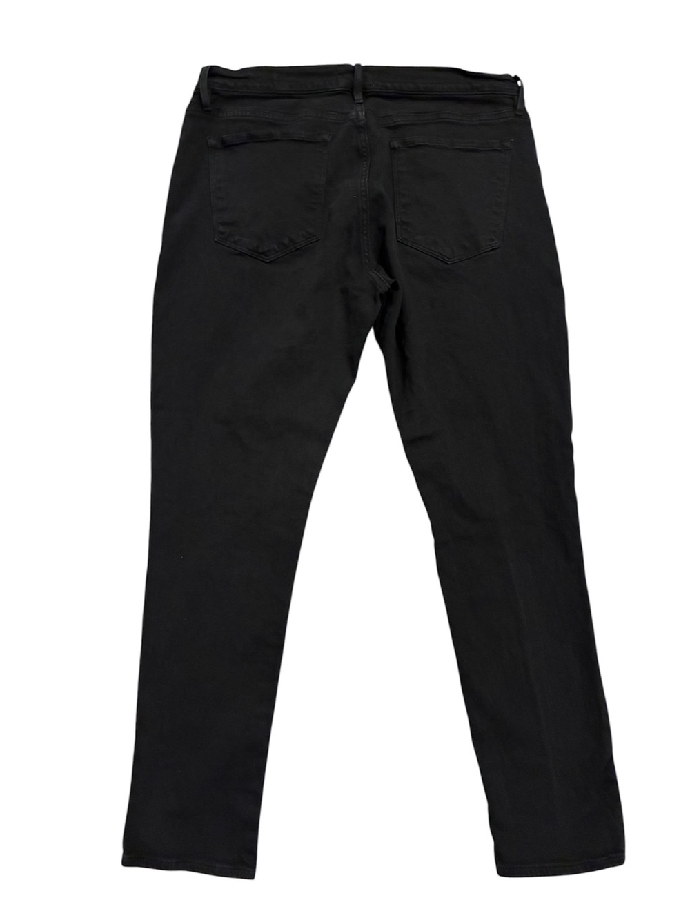 Frame Denim Jeans Women’s Washed Black Le Garçon Straight-Leg LIKE NEW - Picture 5 of 8